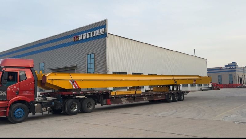 電動葫蘆橋式起重機 LH10t-27.95m 電動單梁起重機 LD5t—23.3m 制作完成，發(fā)往浙江省金華市交付客戶使用